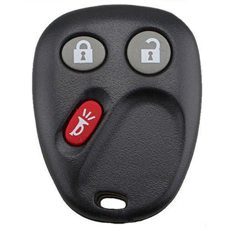Key Fob / Remote Transmitter Shell - Case for Select Cadillac Chevrolet GMC Hummer Pontiac Saturn Vehicles