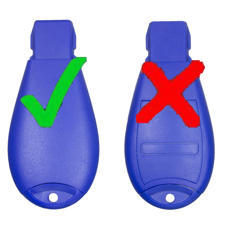Key Fob / Remote Transmitter Fobik Shell - Case for Select Chrysler Dodge Volkswagen Vehicles