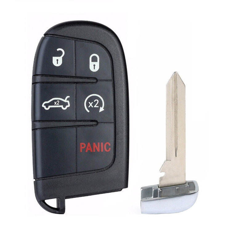 Key Fob / Remote Transmitter Shell - Case for Select Chrysler Dodge Vehicles