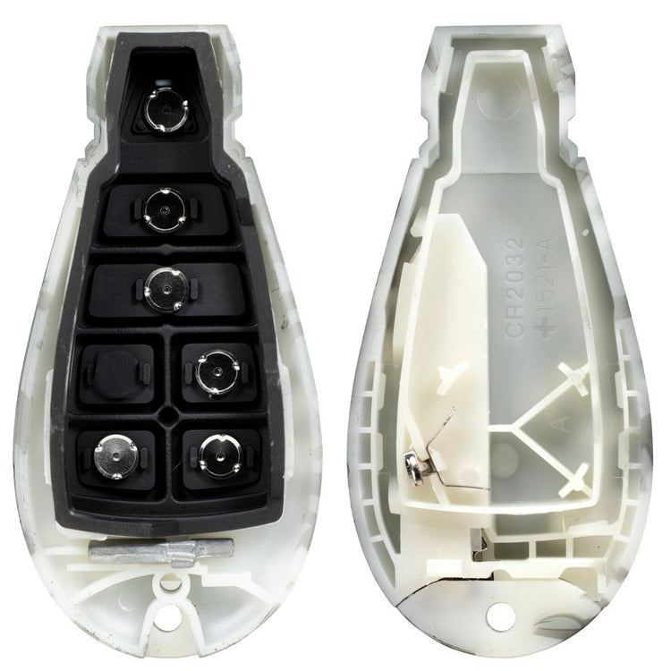 Key Fob / Remote Transmitter Fobik Shell - Case for Select Chrysler Dodge Volkswagen Vehicles