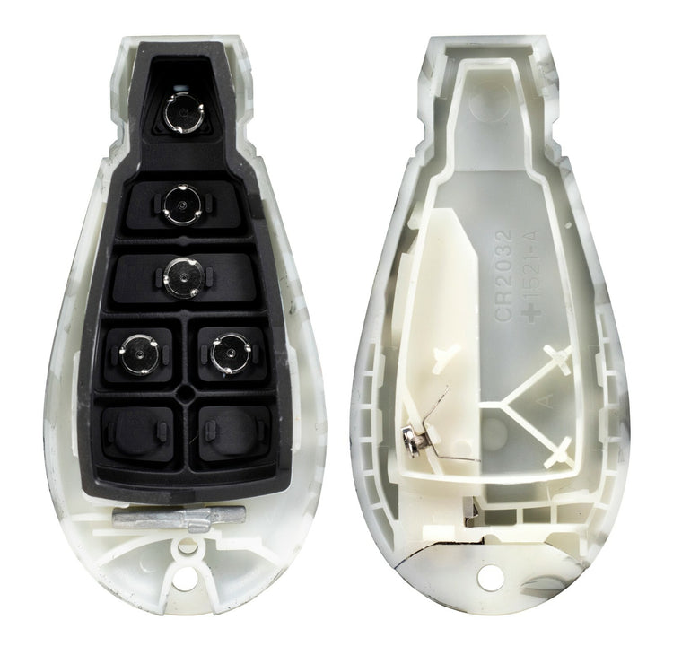 Key Fob / Remote Transmitter Fobik Shell - Case for Select Chrysler Dodge Jeep Vehicles