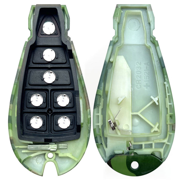Key Fob / Remote Transmitter Fobik Shell - Case for Select Chrysler Dodge Volkswagen Vehicles