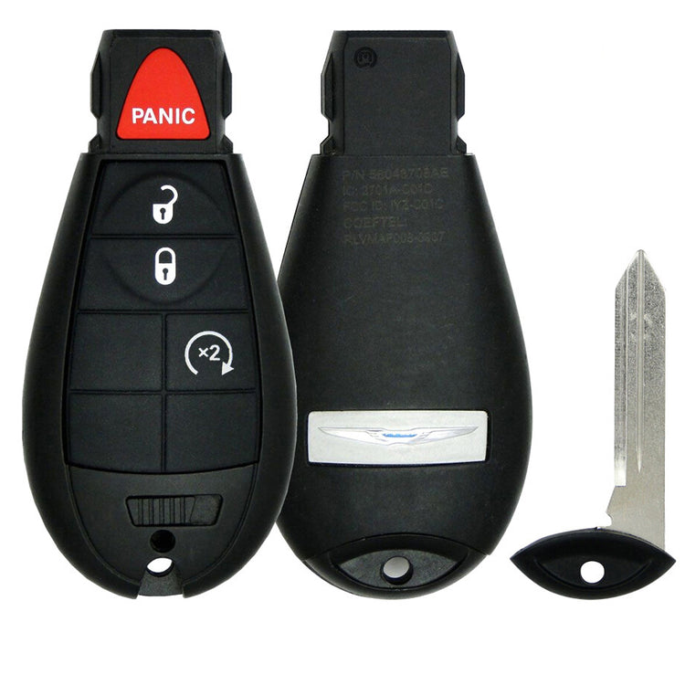 OEM Key fob Transmitter Fobik for Select Chrysler Vehicles