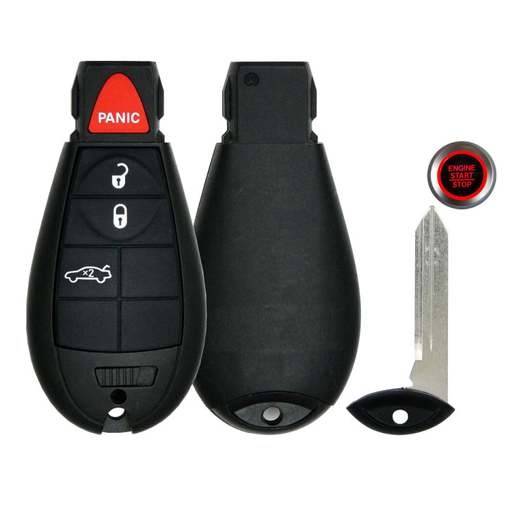 Key Fob / Remote Transmitter Fobik for Select Chrysler Dodge Vehicles