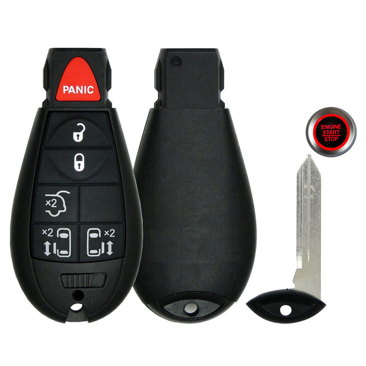 Key Fob / Remote Transmitter Fobik for Select Chrysler Dodge Vehicles