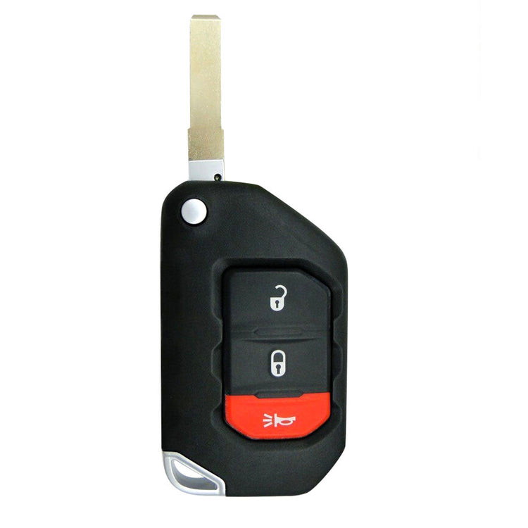 Key Fob / Remote Transmitter Shell - Case for Select Jeep Vehicles