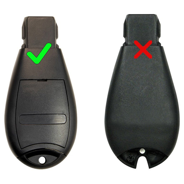 Key Fob / Remote Transmitter Fobik Shell - Case for Select Chrysler Dodge Jeep Volkswagen Vehicles