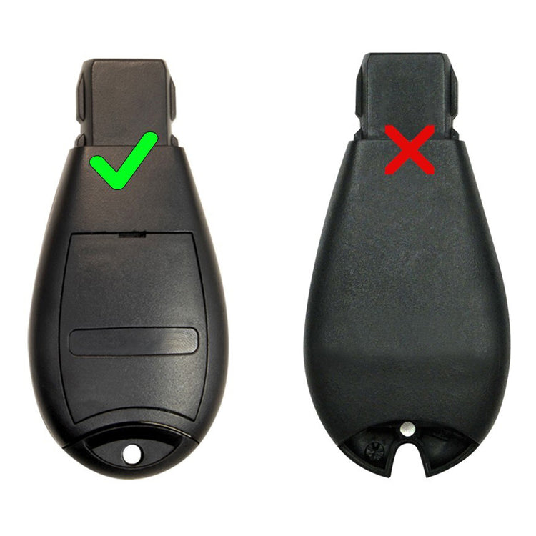 Key Fob / Remote Transmitter Fobik Shell - Case for Select Chrysler Dodge Volkswagen Vehicles