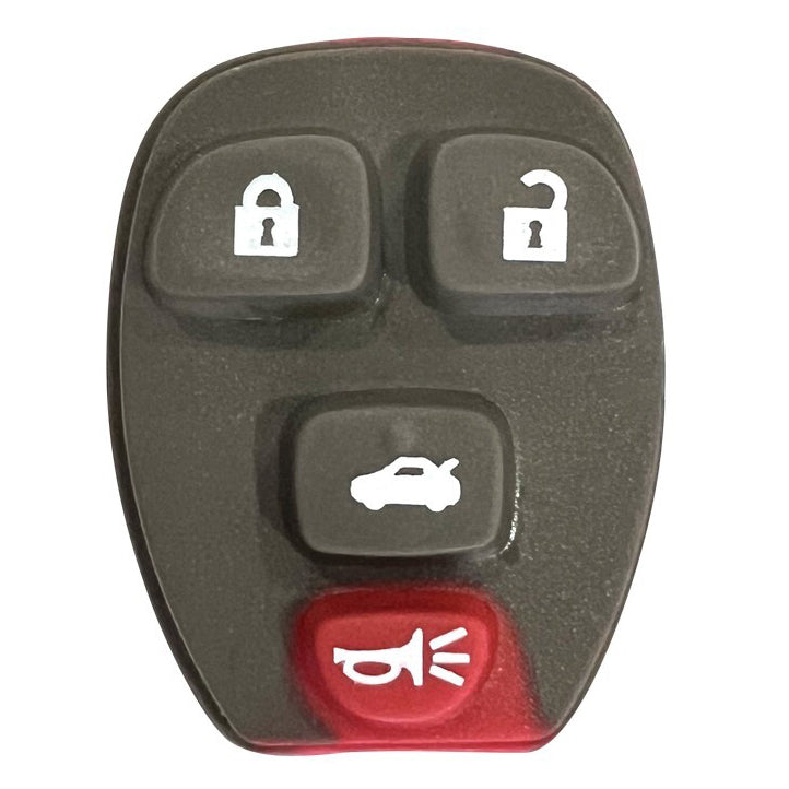 Key Fob / Remote Transmitter Rubber Buttons for Select Buick Cadillac Chevrolet GMC Saturn Vehicles