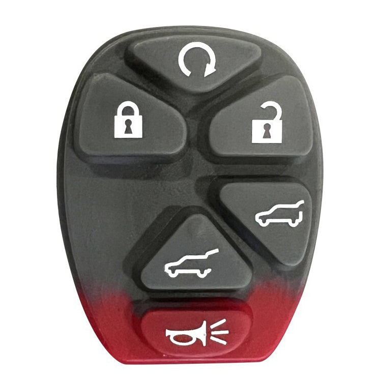 Key Fob / Remote Transmitter Rubber Buttons for Select Cadillac Chevrolet GMC Vehicles