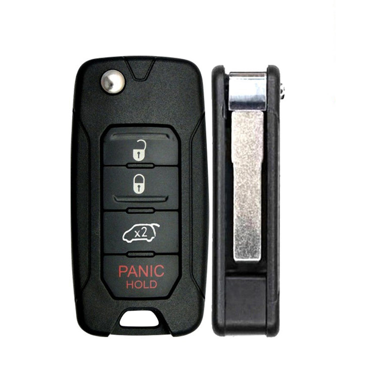 Key Fob / Remote Transmitter Shell - Case for Select Jeep Fiat Vehicles