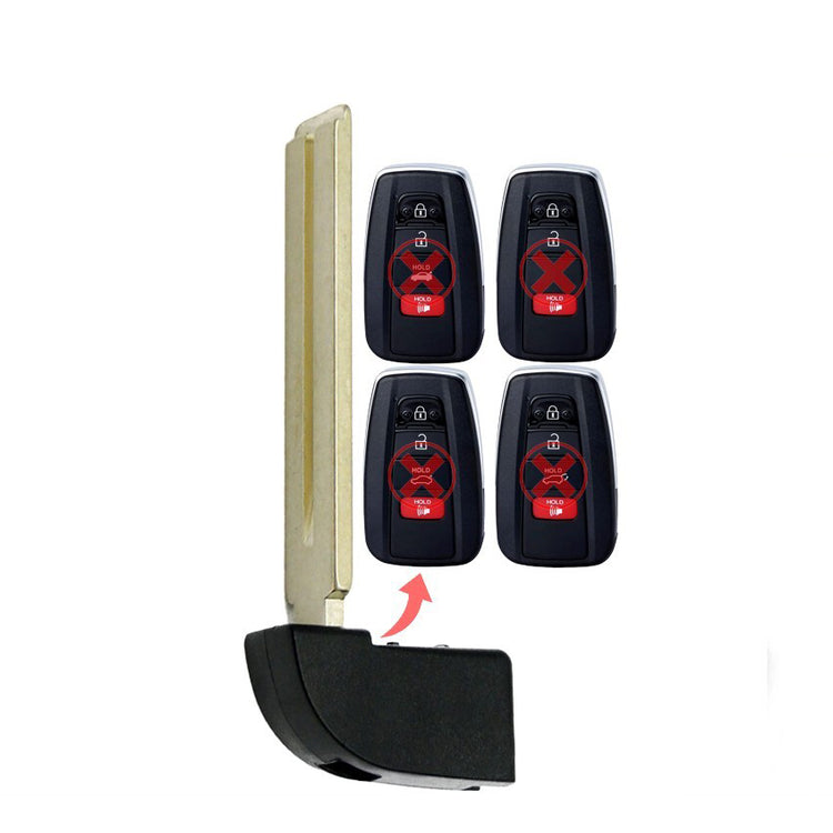 Emergency Insert Key for Select Toyota Vehicles