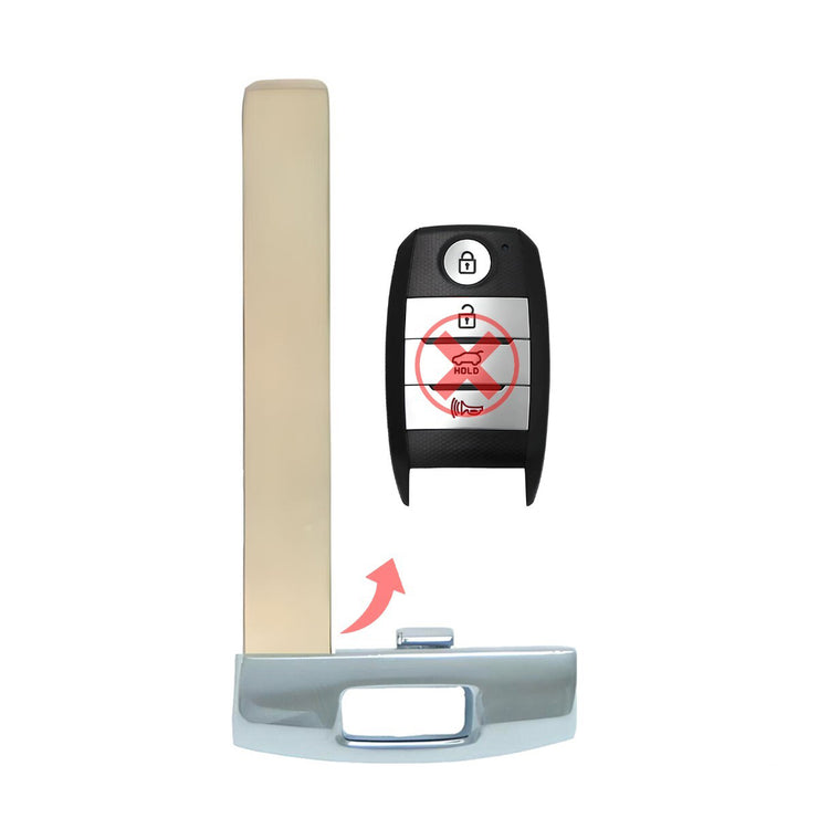 Emergency Insert Key for Select Kia Vehicles