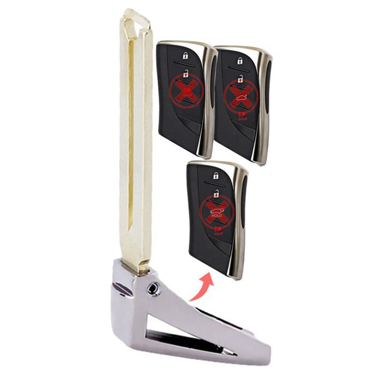 Emergency Insert Key for Select Lexus Vehicles