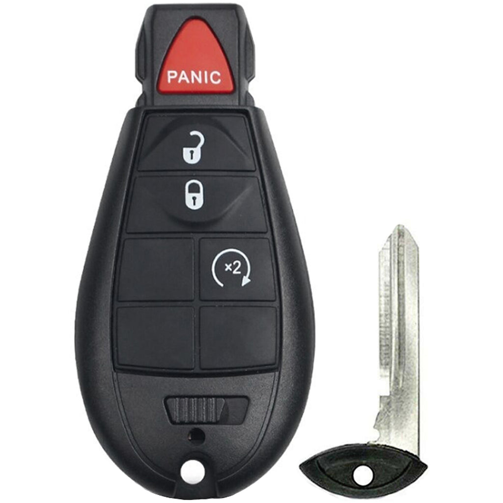 Key Fob / Remote Transmitter Fobik for Select Chrysler Dodge Jeep Volkswagen Ram Vehicles