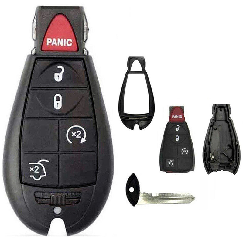 Key Fob / Remote Transmitter Fobik Shell - Case for Select Jeep Vehicles