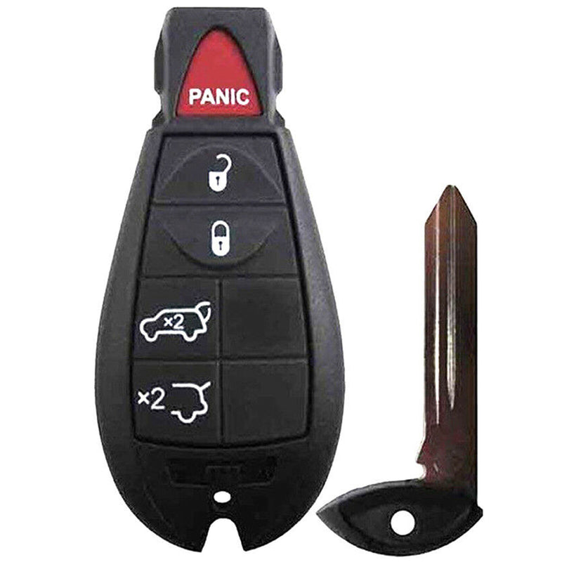 Key Fob / Remote Transmitter Fobik for Select Jeep Vehicles