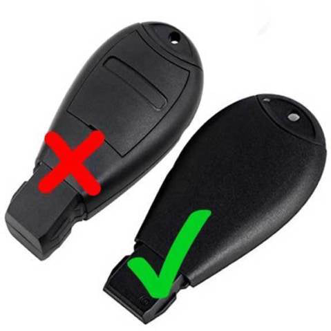 Key Fob / Remote Transmitter Fobik Shell - Case for Select Jeep Vehicles