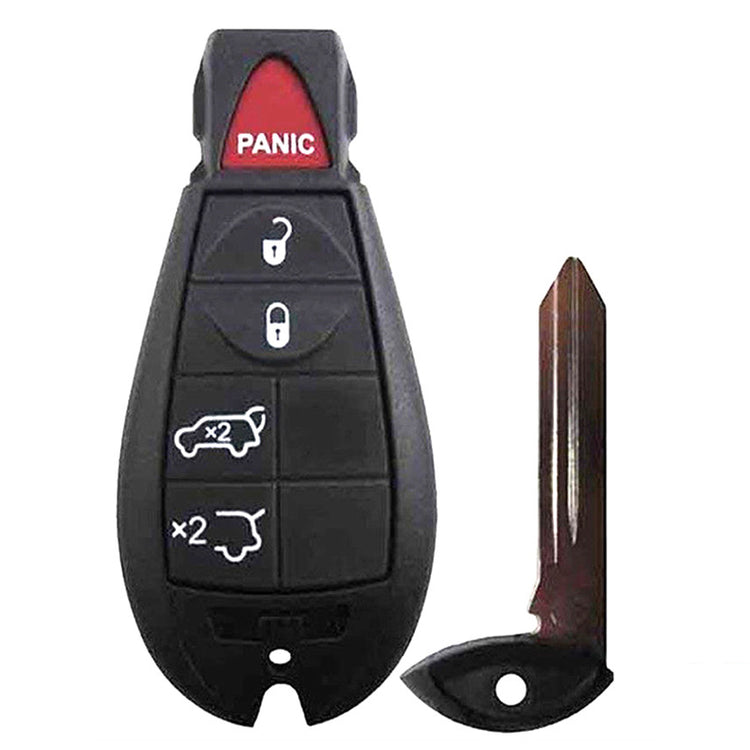 Key Fob / Remote Transmitter Fobik Shell - Case for Select Jeep Vehicles