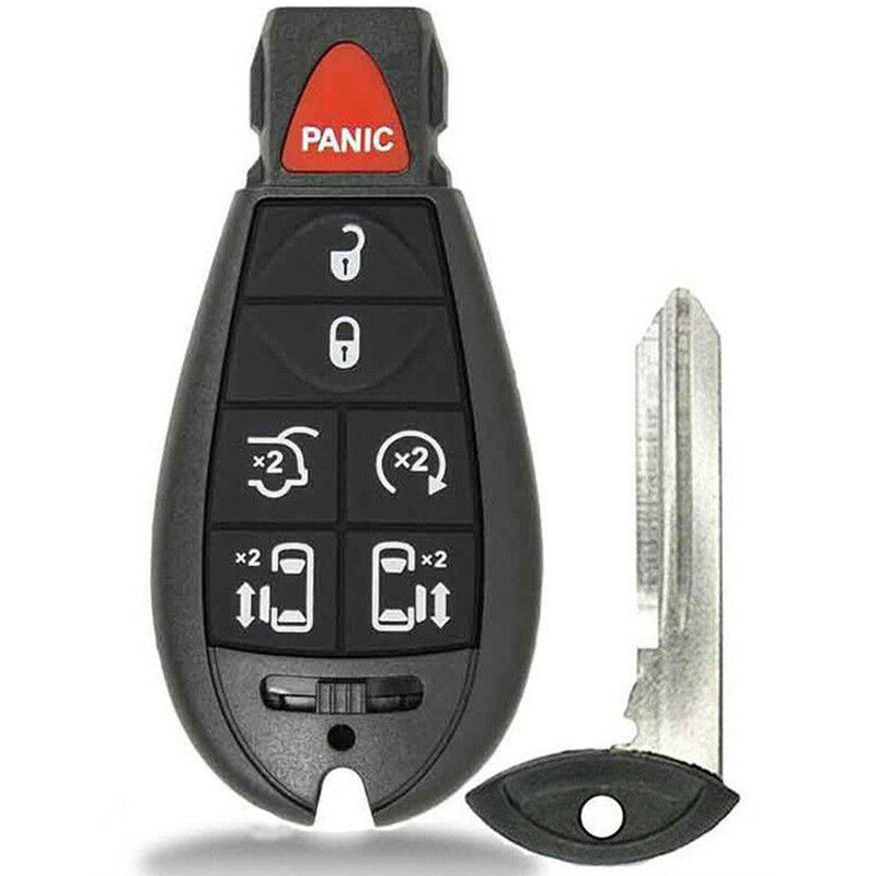 Key Fob / Remote Transmitter Fobik for Select Chrysler Dodge Volkswagen Vehicles