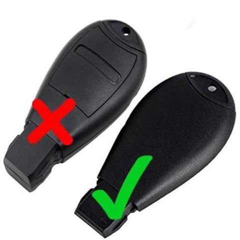 Key Fob / Remote Transmitter Fobik Shell - Case for Select Chrysler Dodge Volkswagen Vehicles