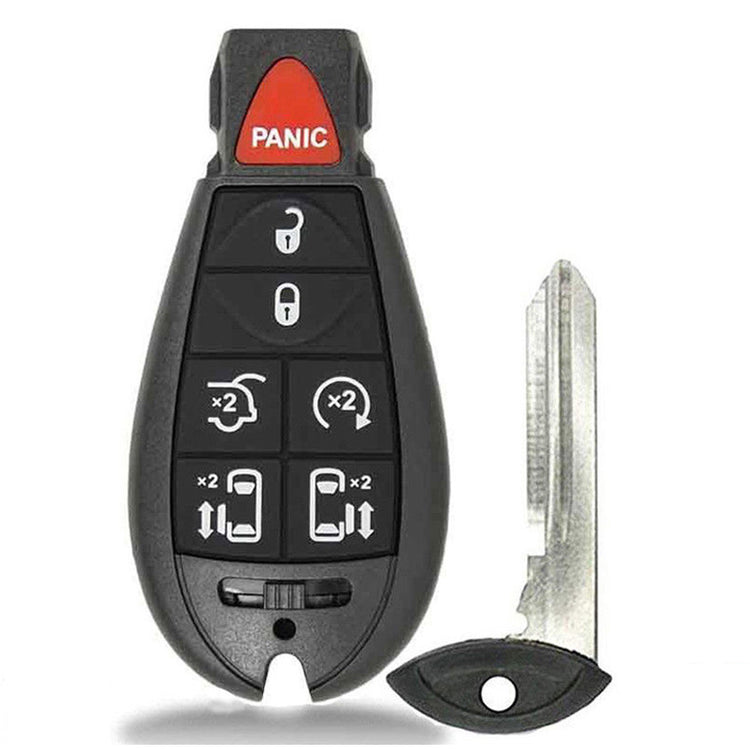 Key Fob / Remote Transmitter Fobik Shell - Case for Select Chrysler Dodge Volkswagen Vehicles