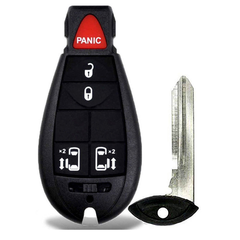 Key Fob / Remote Transmitter Fobik for Select Chrysler Dodge Volkswagen Vehicles