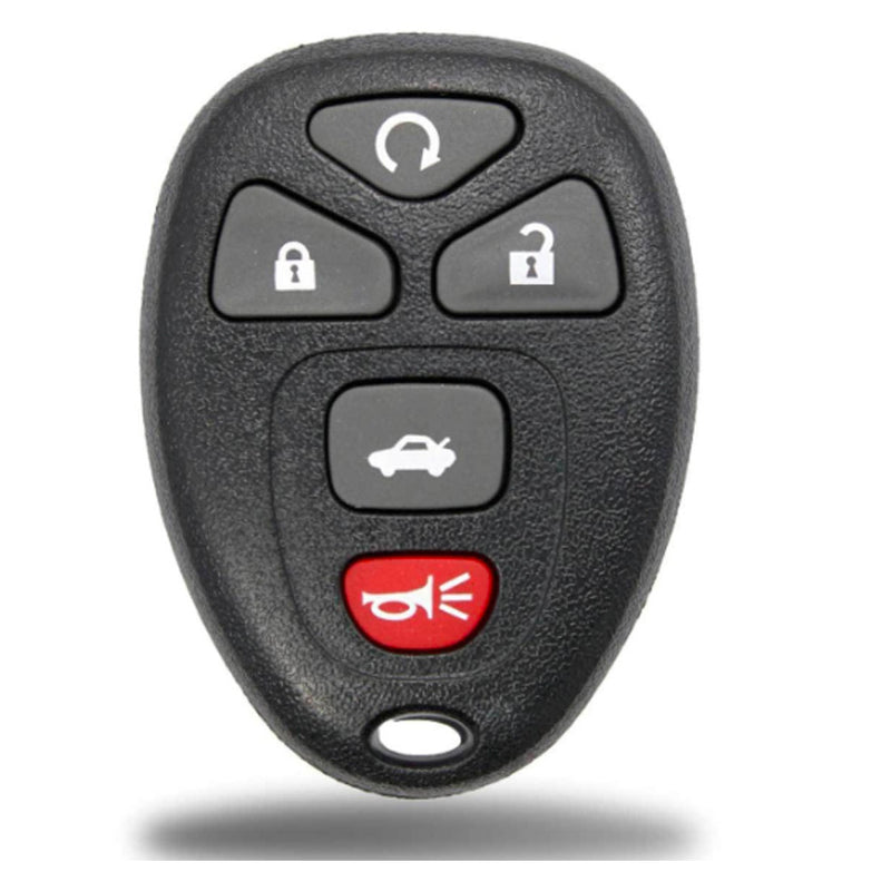 Key Fob / Remote Transmitter Shell - Case for Select Chevrolet Buick Pontiac Saturn Vehicles