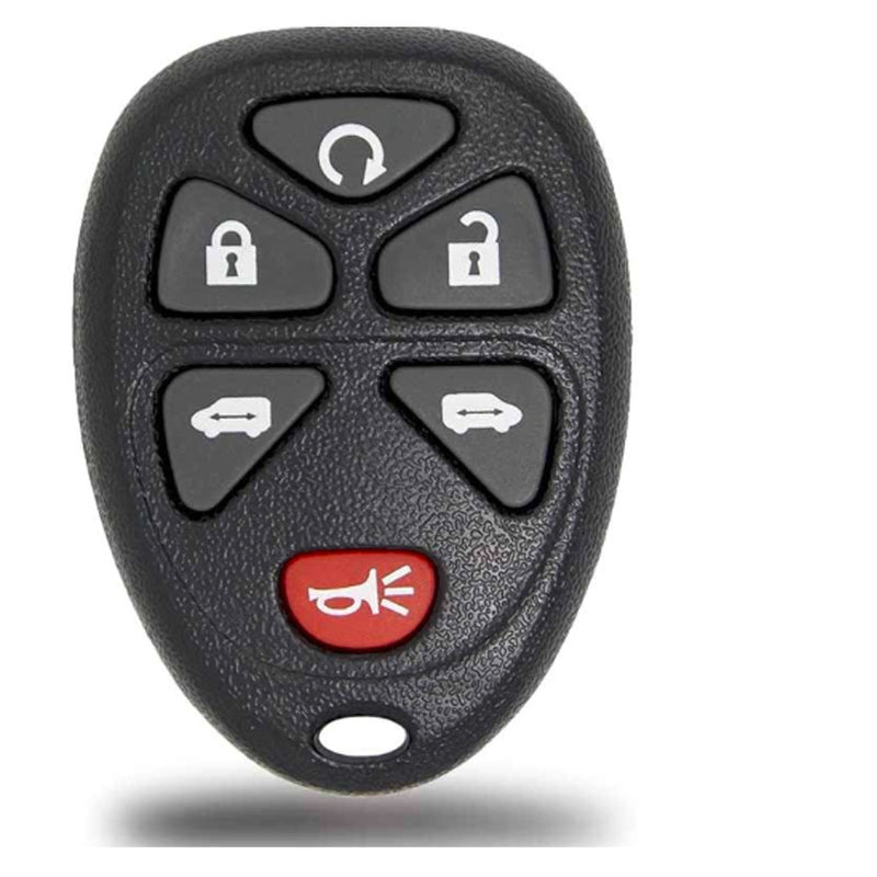 Key Fob / Remote Transmitter Shell - Case for Select Buick Chevrolet Pontiac Saturn Vehicles