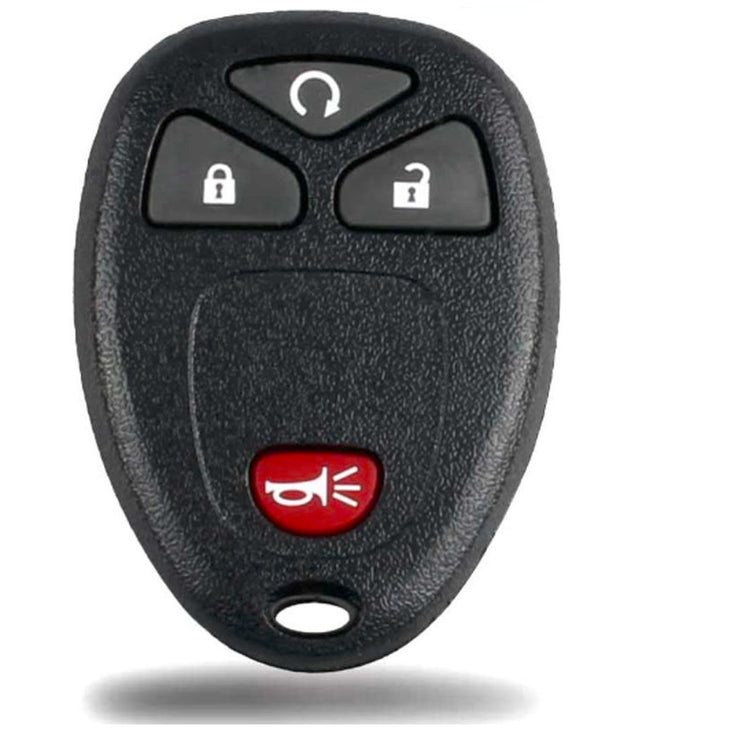 Key Fob / Remote Transmitter Shell - Case for Select Cadillac Chevrolet GMC Pontiac Saturn Suzuki Buick Vehicles