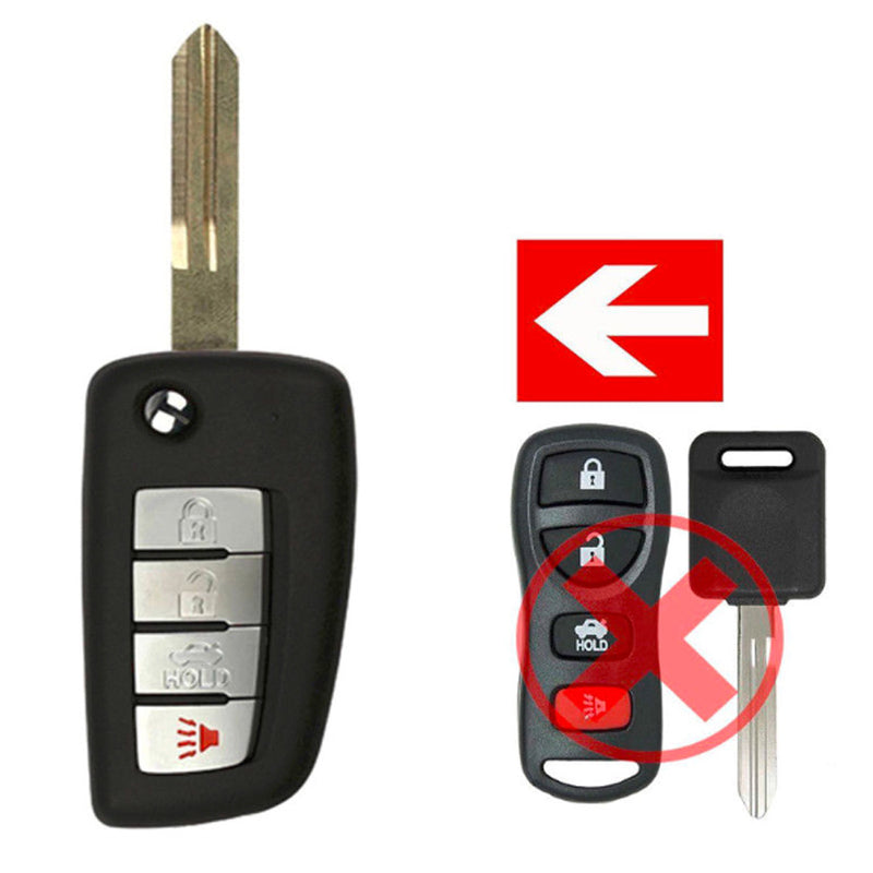 Key Fob / Remote Transmitter for Select Infiniti Nissan Vehicles