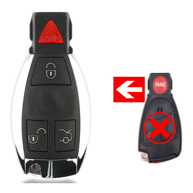 Key Fob / Remote Transmitter for Select Mercedes-benz Vehicles
