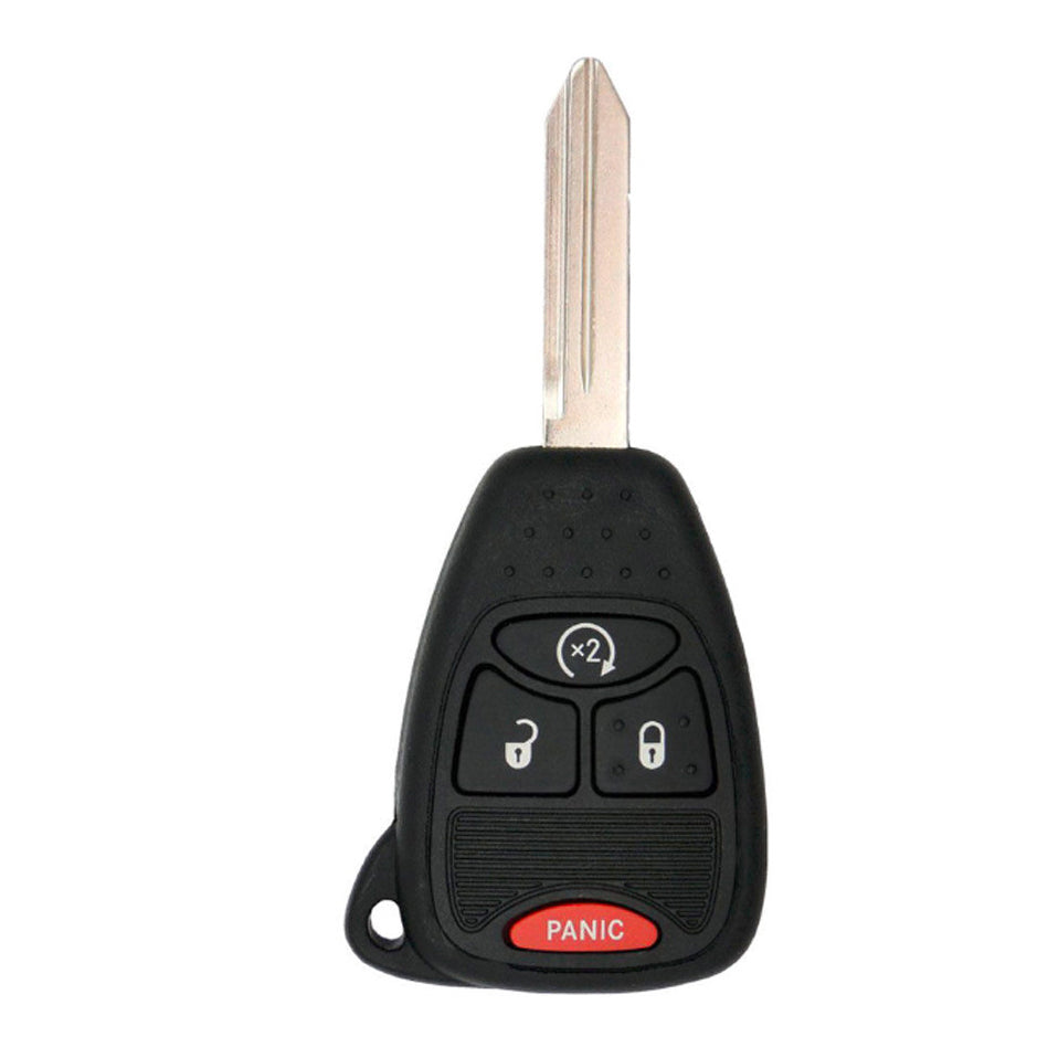 Key Fob / Remote Transmitter Shell - Case for Select Dodge Chrysler Jeep Vehicles