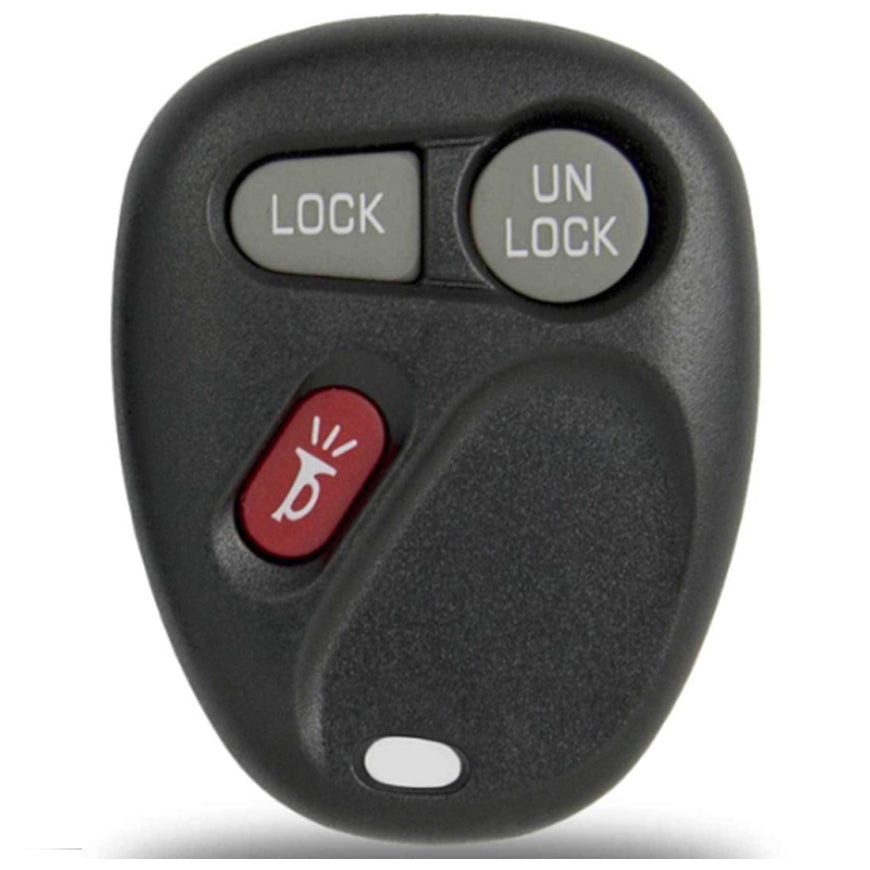 Key Fob / Remote Transmitter Shell - Case for Select Cadillac Chevrolet GMC Hummer Saturn Buick Pontiac Vehicles