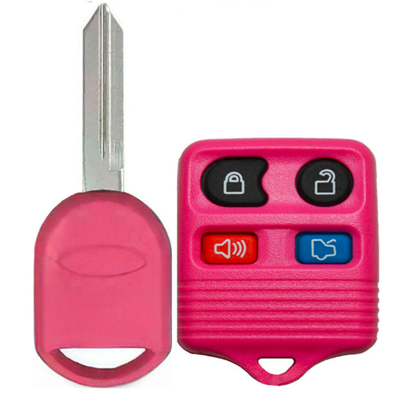 Transponder Key and Remote Transmitter for Select Ford Lincoln Mazda Mercury Vehicles