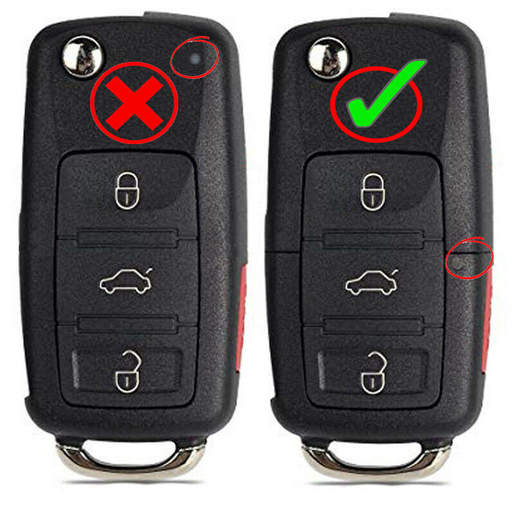 Key Fob / Remote Transmitter Shell - Case for Select Volkswagen Vehicles