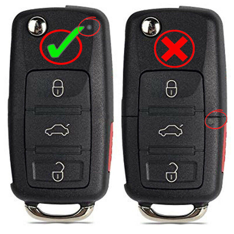Key Fob / Remote Transmitter Shell - Case for Select Volkswagen Vehicles