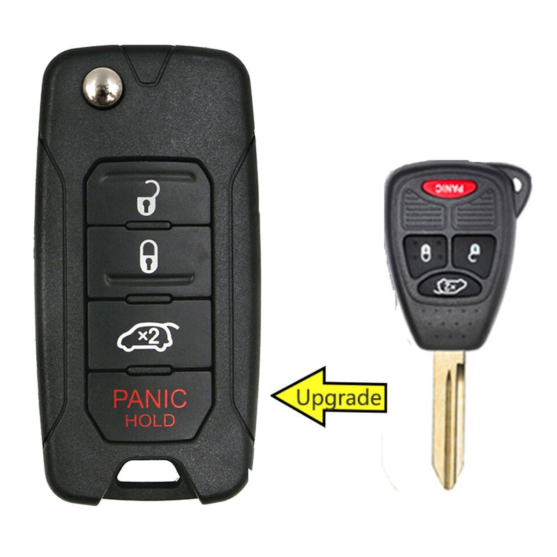 Key Fob / Remote Transmitter for Select Chrysler Dodge Jeep Vehicles