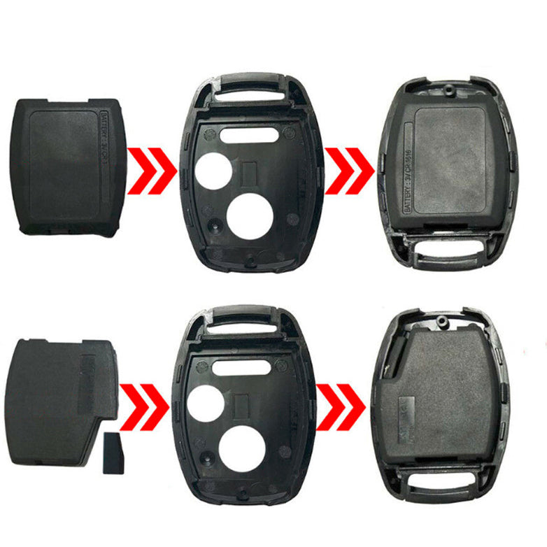 Key Fob / Remote Transmitter Shell - Case for Select Honda Vehicles
