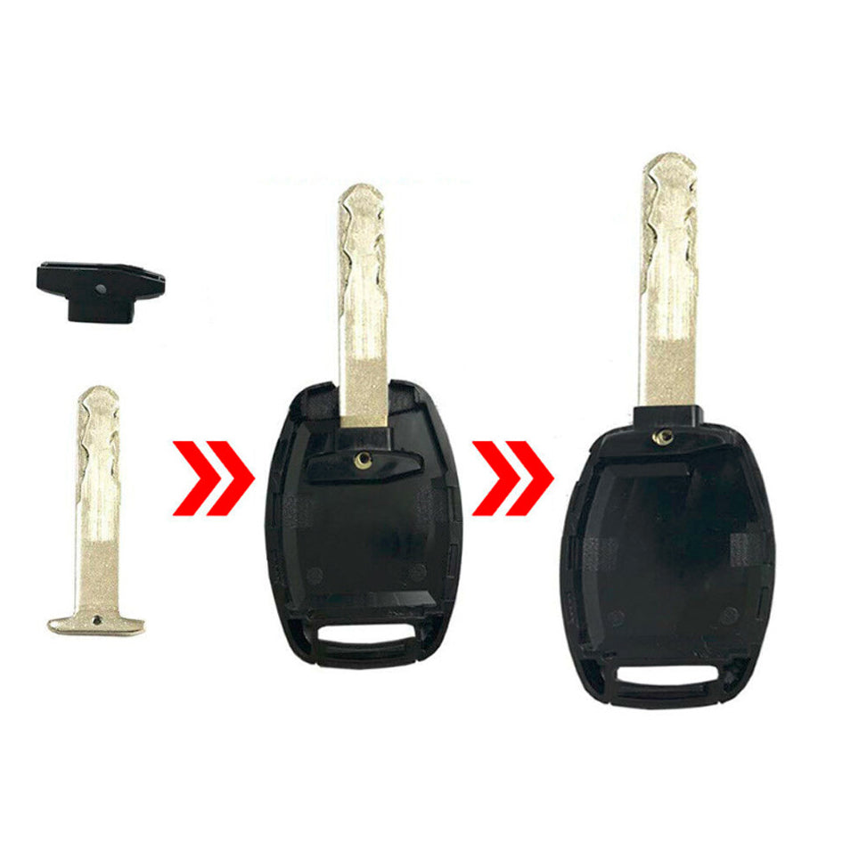 Key Fob / Remote Transmitter Shell - Case for Select Honda Vehicles