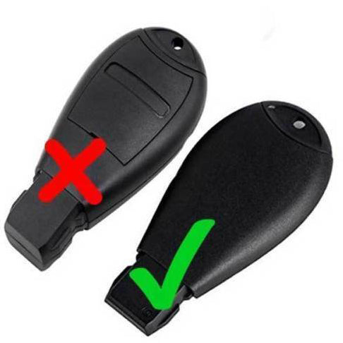 Key Fob / Remote Transmitter Fobik Shell - Case for Select Chrysler Dodge Volkswagen Vehicles