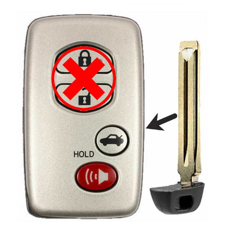 Key Fob / Remote Transmitter for Select Toyota Vehicles