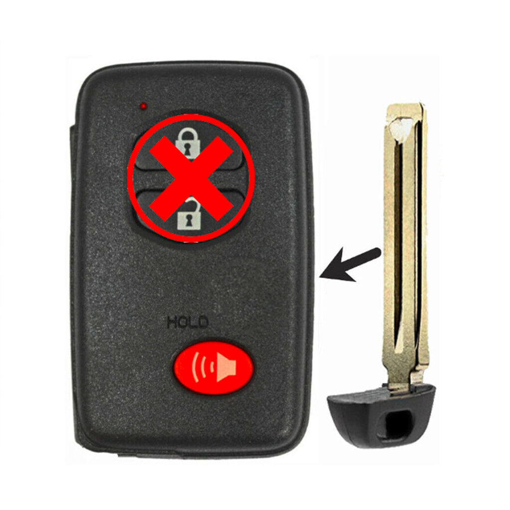 Key Fob / Remote Transmitter for Select Scion Toyota Vehicles