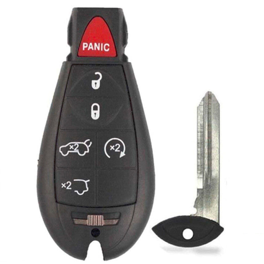 Key Fob / Remote Transmitter Fobik Shell - Case for Select Jeep Vehicles