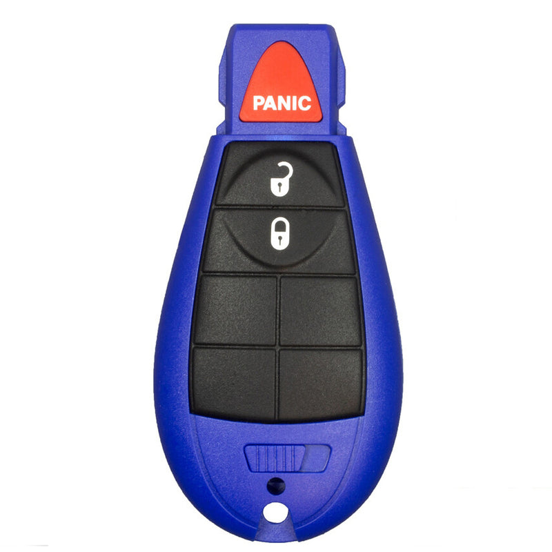 Key Fob / Remote Transmitter Fobik Shell - Case for Select Chrysler Dodge Jeep Volkswagen Vehicles