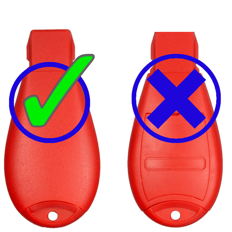 Key Fob / Remote Transmitter Fobik Shell - Case for Select Chrysler Dodge Jeep Volkswagen Vehicles