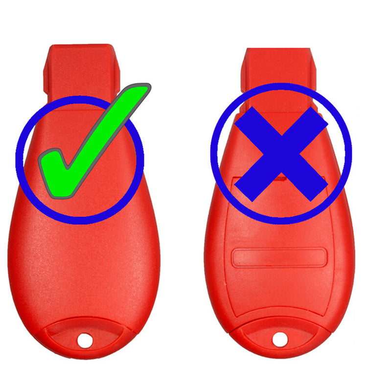 Key Fob / Remote Transmitter Fobik Shell - Case for Select Chrysler Dodge Volkswagen Vehicles
