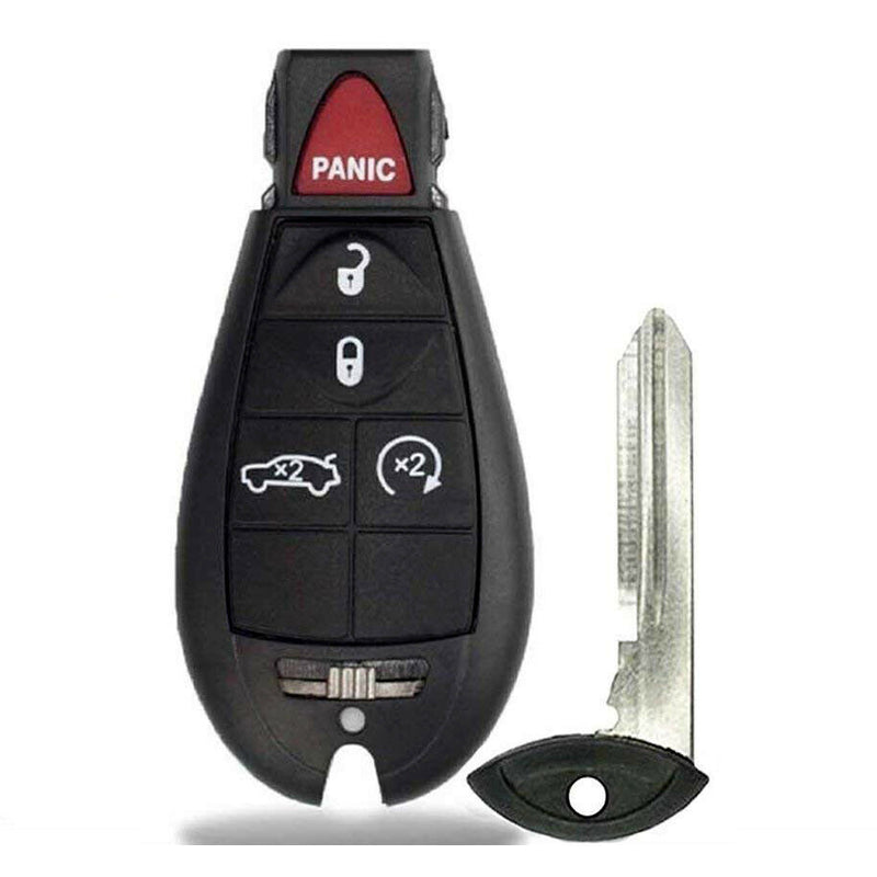 Key Fob / Remote Transmitter Fobik for Select Chrysler Dodge Jeep Vehicles