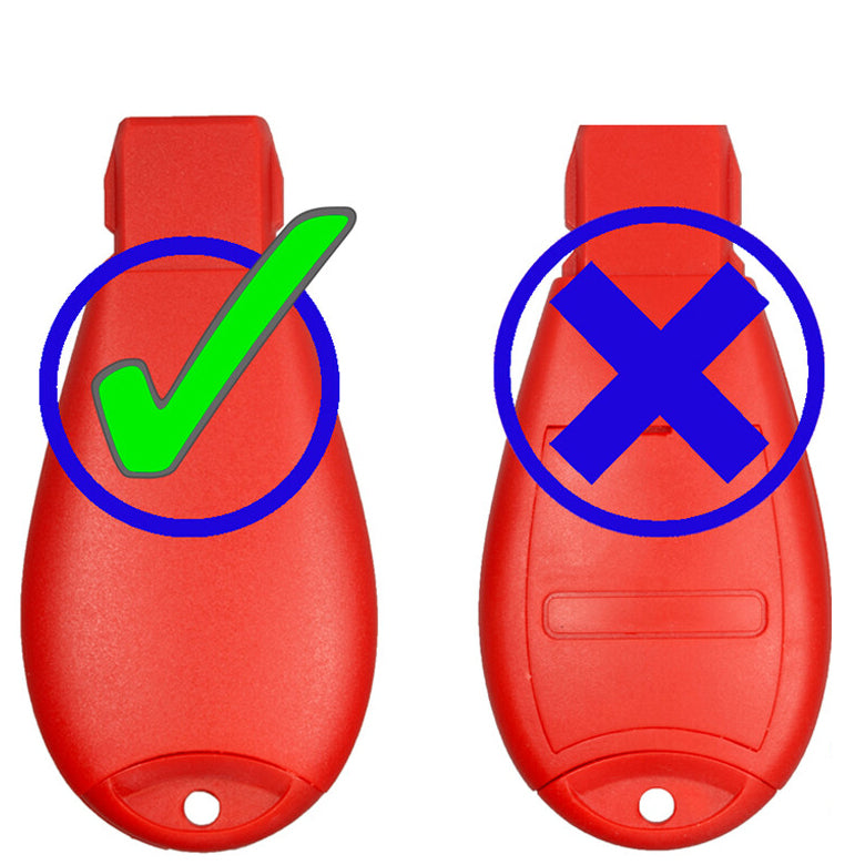 Key Fob / Remote Transmitter Fobik Shell - Case for Select Chrysler Dodge Volkswagen Vehicles