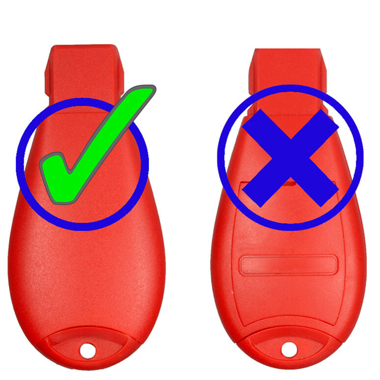 Key Fob / Remote Transmitter Fobik Shell - Case for Select Chrysler Dodge Volkswagen Vehicles